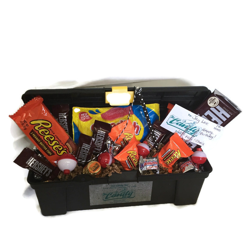 Tacklebox/Toolbox Candy Arrangement, Shop